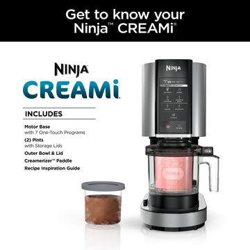 Ninja® CREAMi Breeze™ 7-in-1 Ice Cream Maker only $199.99 + 10